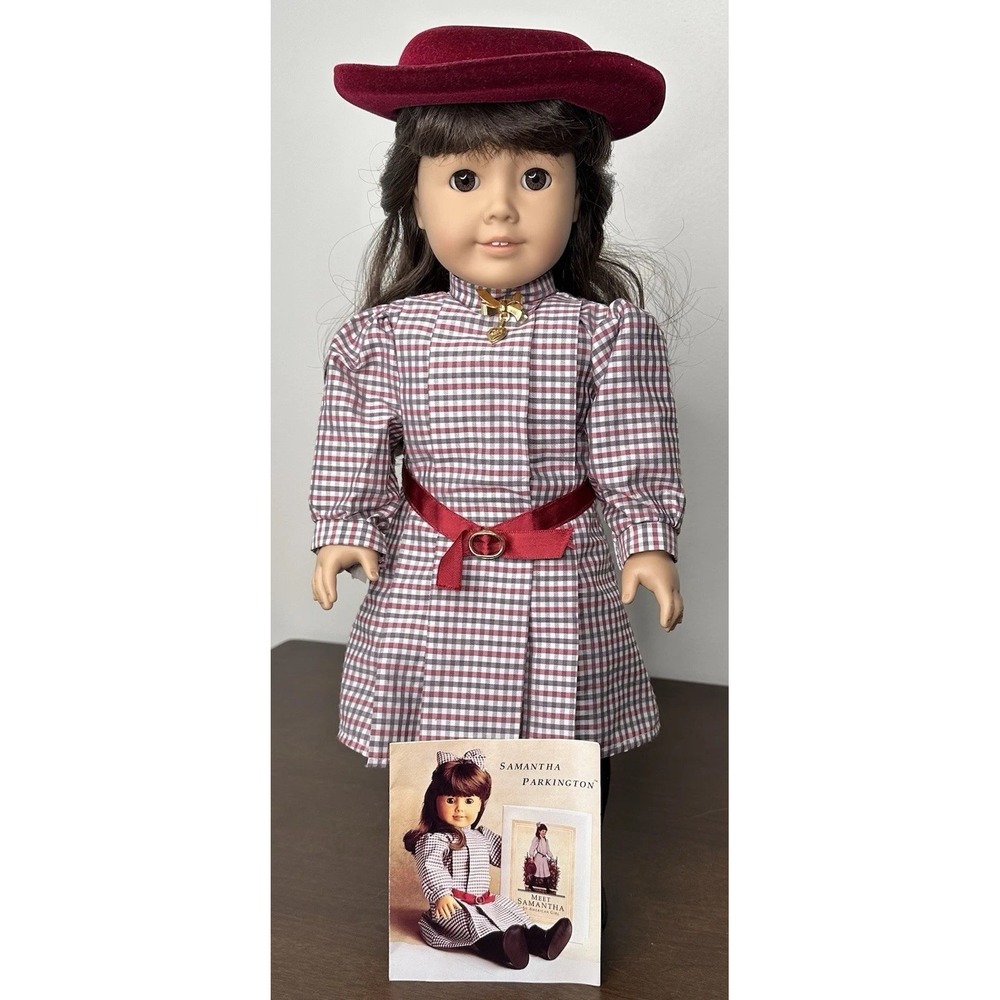 Samantha Parkington Doll Pleasant Company American Girl Early 90s Tight Limbs